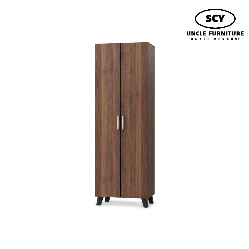 ELSA High Shoe Cabinet-walnut ELSA Shoe Cabinet - Image 1