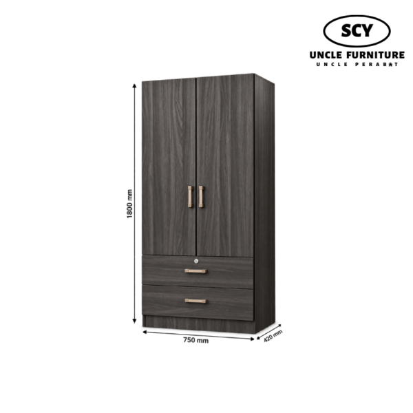 EMERY Open Door Wardrobe - Image 2