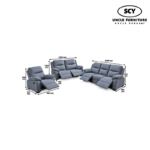 ETHAN Recliner Sofa Set - Image 2