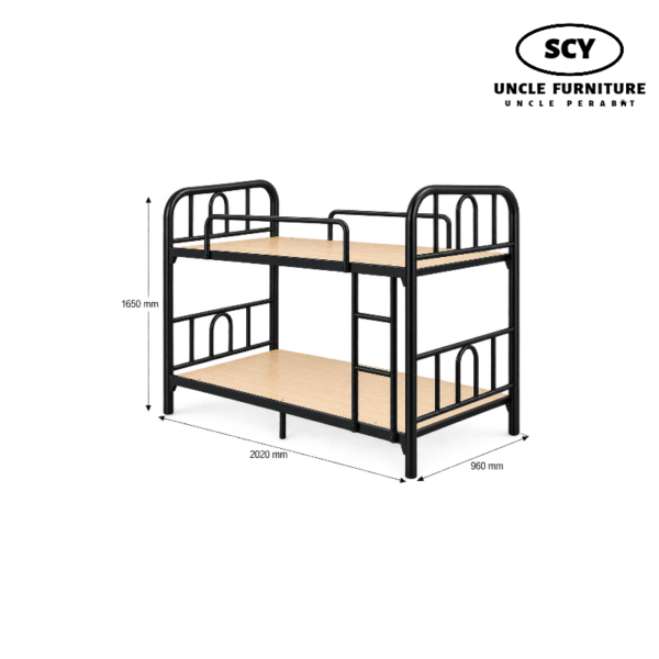 FERROX Metal Bed Double Decker - Image 2