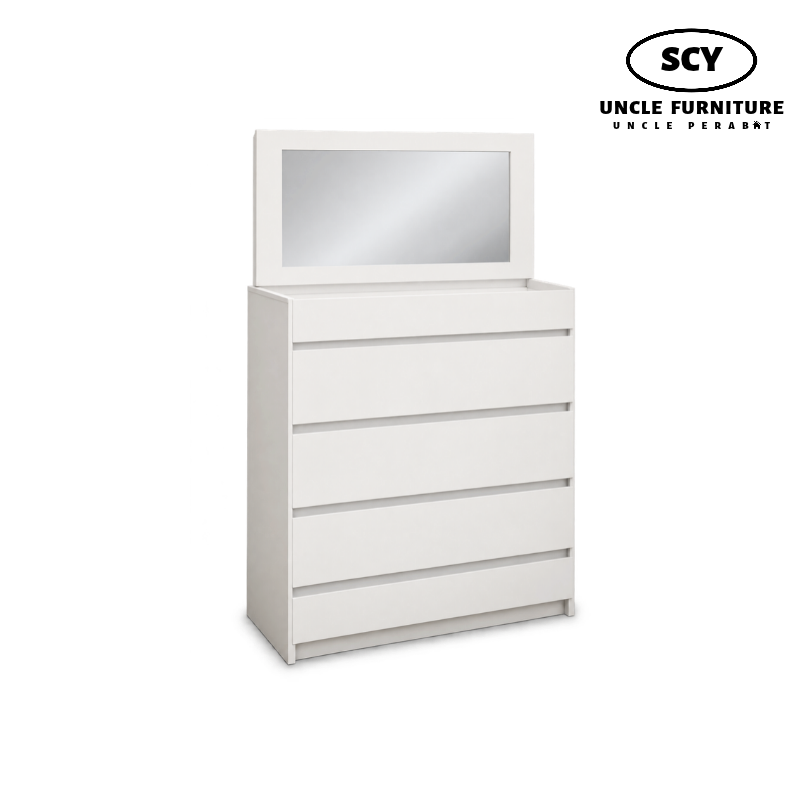 FREYA Chest Drawer-White FREYA Chest Drawer - Image 1