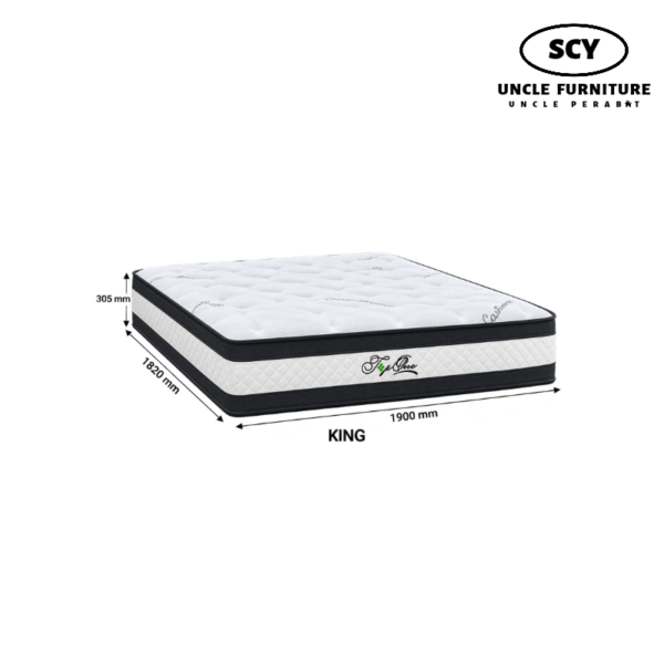 Far East Foam Top One Mattress 12" - Image 2