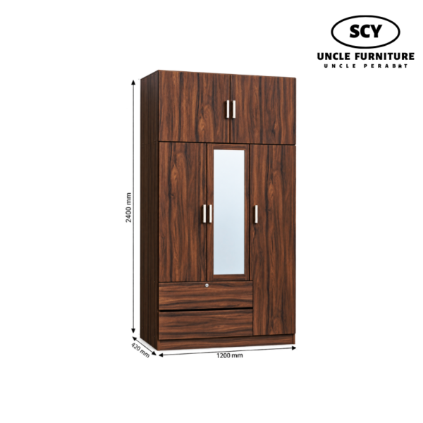 GAVIN Open Door Wardrobe - Image 2