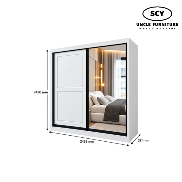 IVERLY Sliding Wardrobe - Image 2