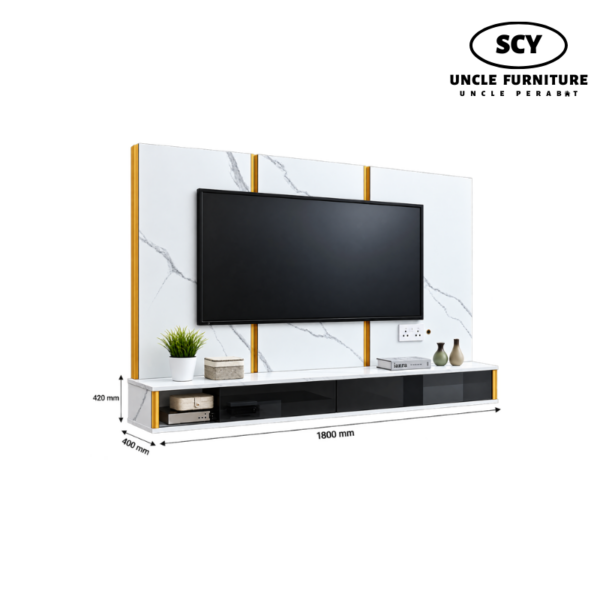 KAEL Wall Mounted TV Cabinet - Image 2