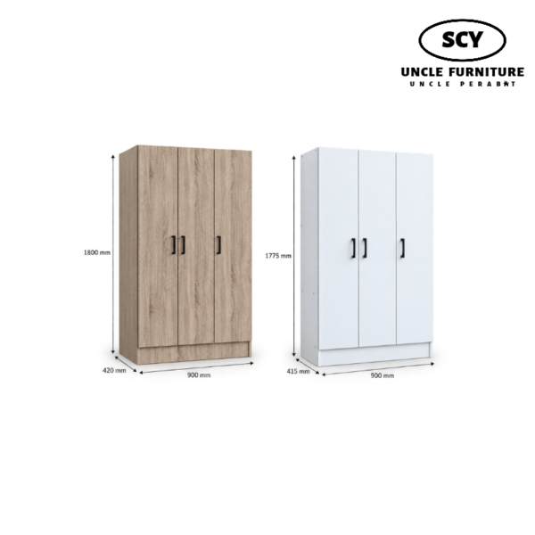MAIRA Open Door Wardrobe - Image 2