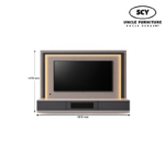MORLEY Wall Mounted TV Cabinet - Image 2