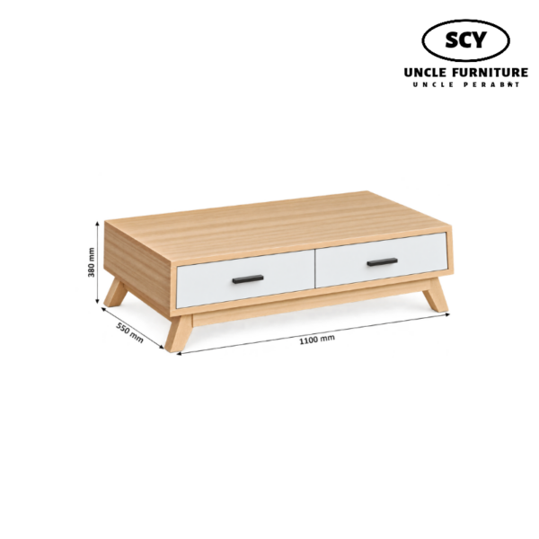 NESTA Wooden Coffee Table - Image 2