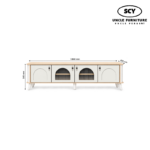 ZANVITO Stand TV Cabinet - Image 2